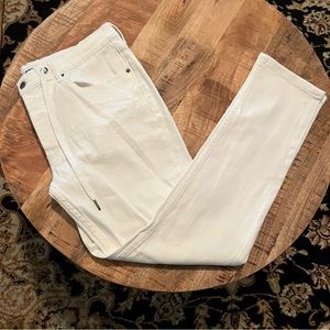 Fashion Nova Men’s LAX Slim Taper Jean - White - NEVER WORN